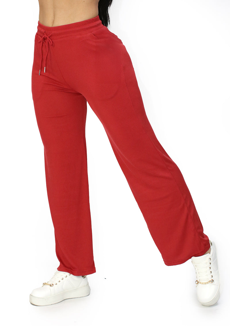 LP-EVE-01 Rusted Red Pantalón de Mujer
