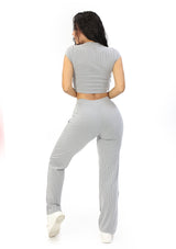 LP-HALEY-101 Heather Grey Set de Mujer