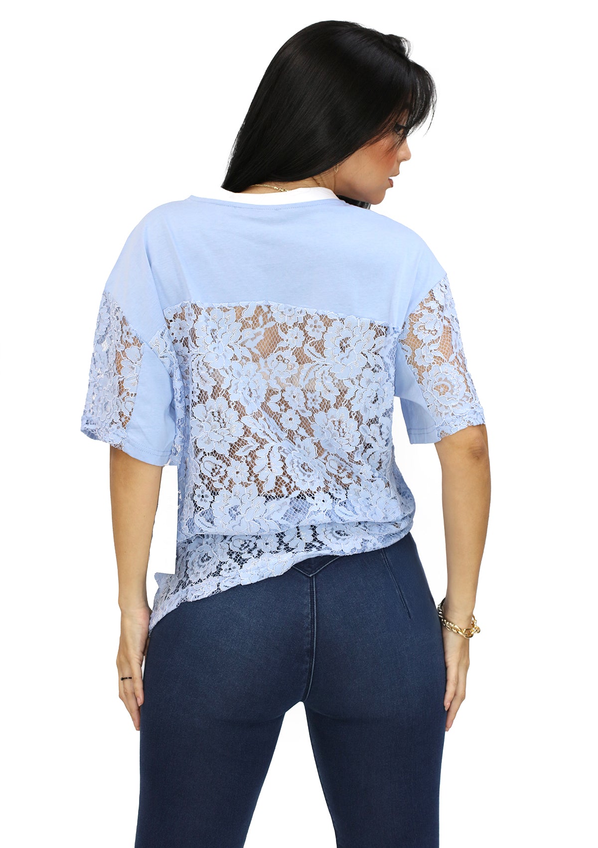 LP-JESSIE-02 Blue Jersey de Mujer
