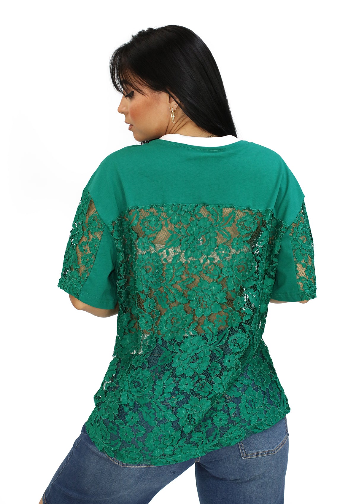 LP-JESSIE-02 Green Jersey de Mujer