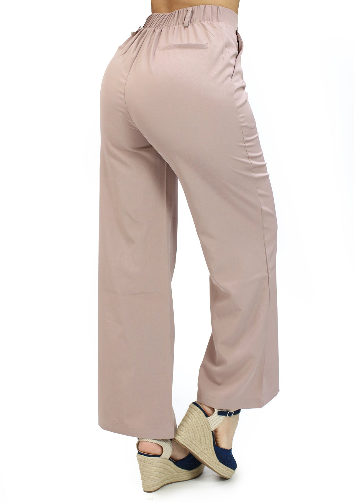 LP-OFFY-3 Taupe Pantalon de Mujer