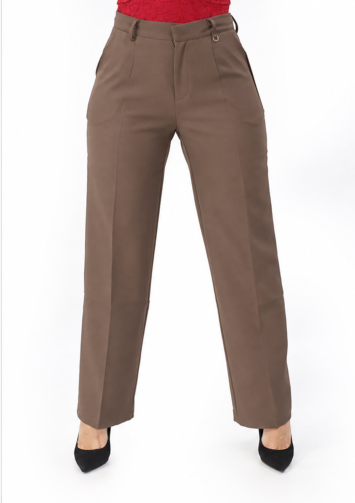 LP-SANDRA-01 Espresso Pantalon de Mujer