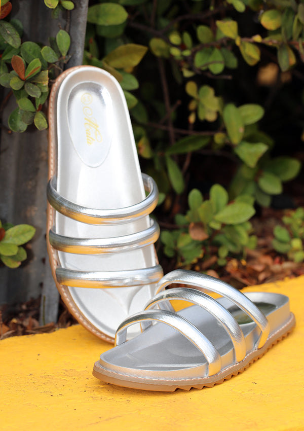 MG-24HOURS Silver Women Shoes