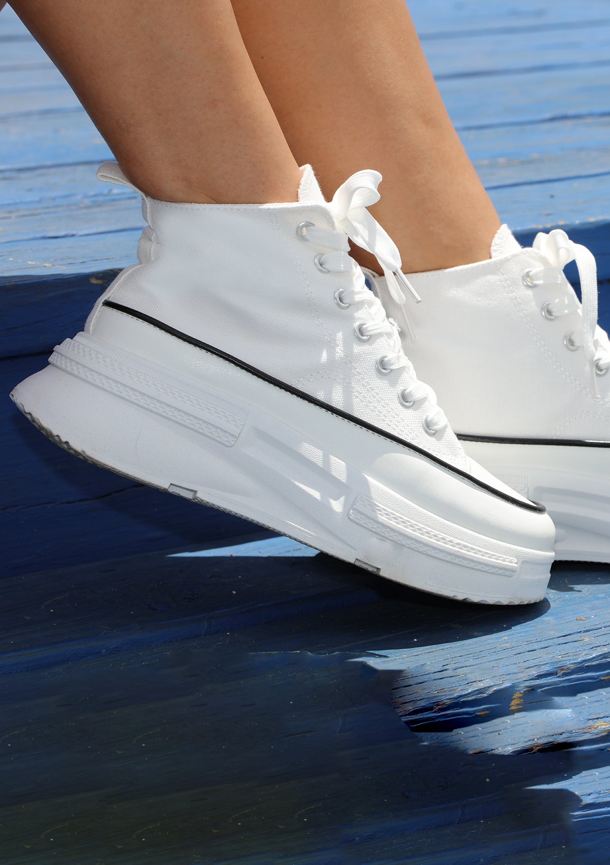 MG-JEFFREY-1 White Women Shoes