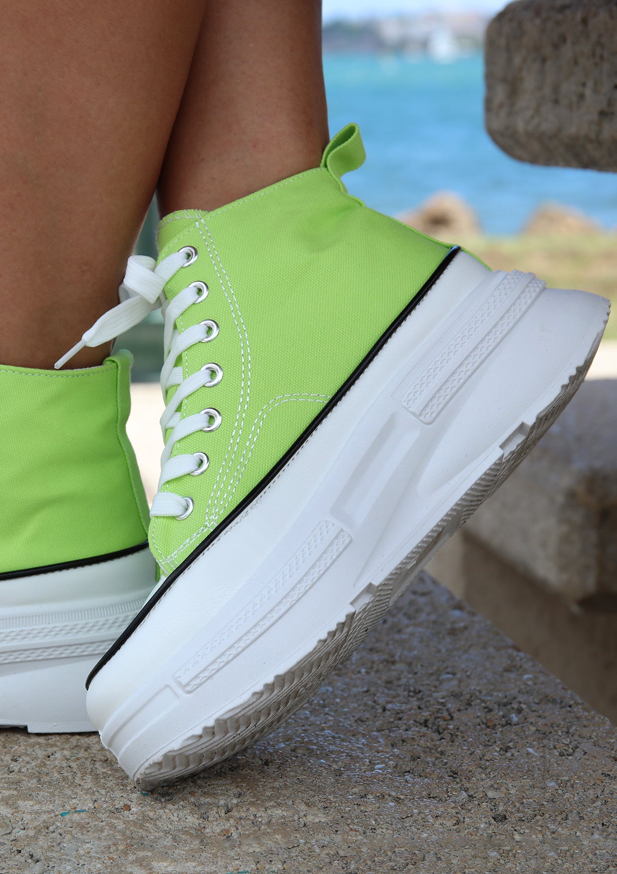 MG-JEFFREY-1 Lime Women Shoes