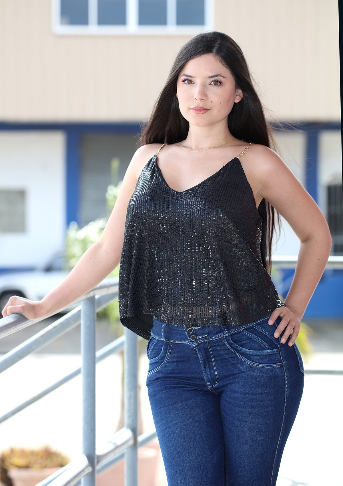MH-37412-T Black Blusa de Mujer