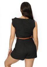 MH-41955-R Black Romper de Mujer