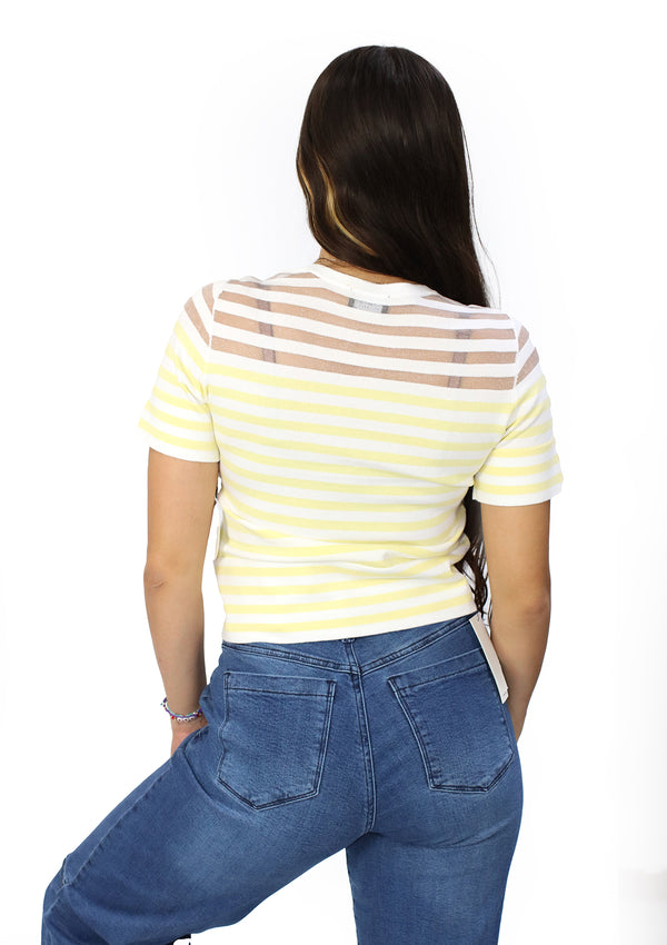 MH-42704-K Butter Yellow Blusa de Mujer