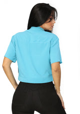 MH-42868-T Turquoise Blusa de Mujer