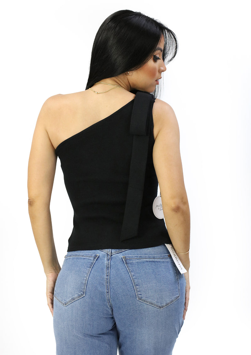 MH-43410-K Black Blusa de Mujer