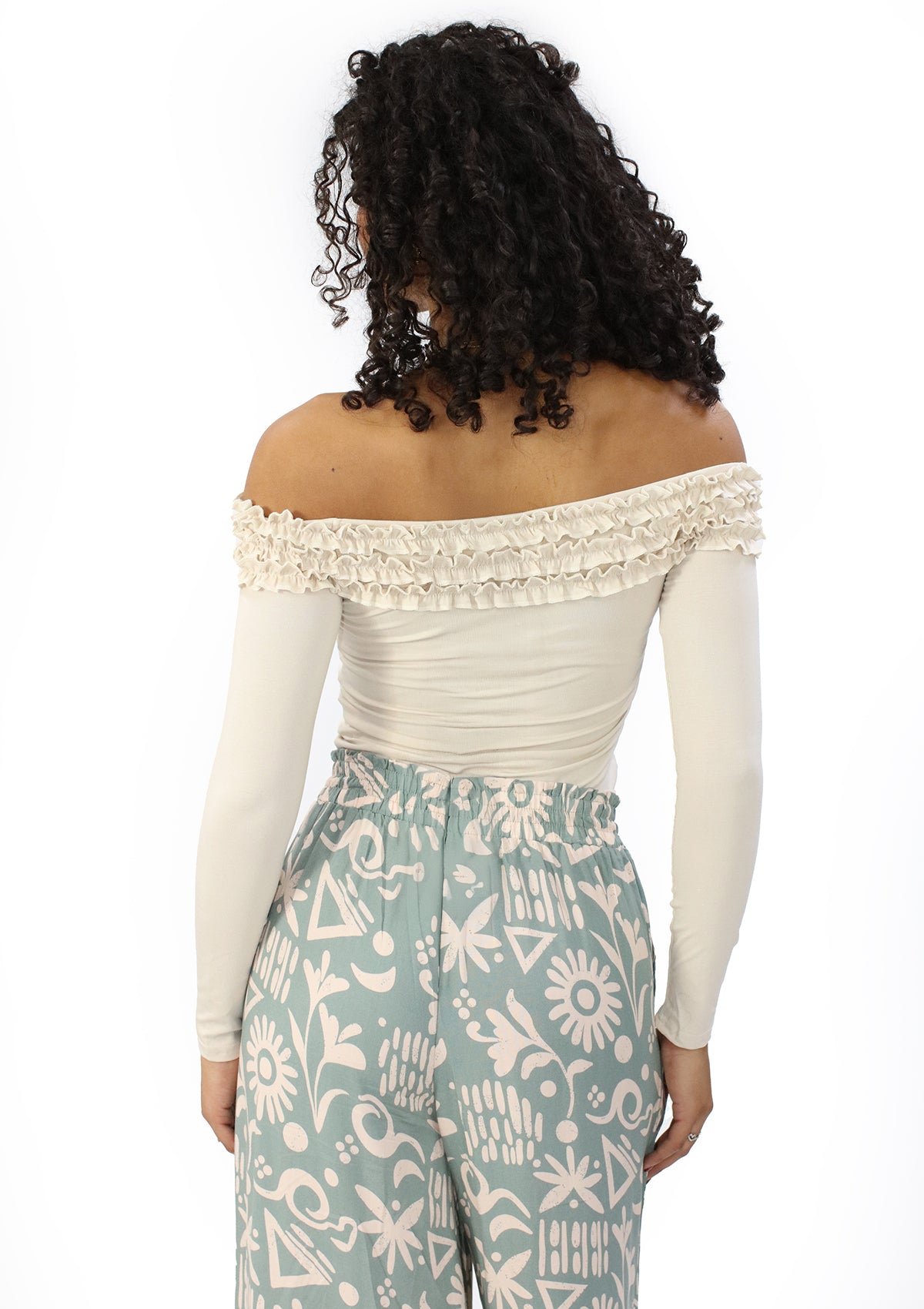 MM-A2706 Beige Blusa de Mujer