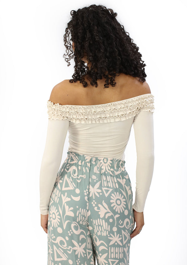 MM-A2706 Beige Blusa de Mujer