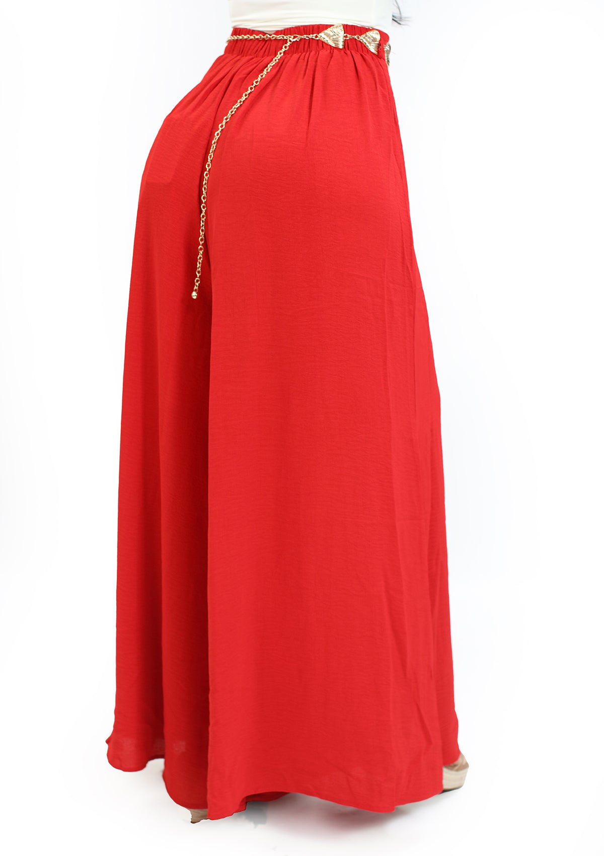 MM-A2726C Red Pantalon de Mujer