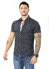 MMF-DKS-2317 Printed Shirt de Hombre