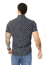 MMF-DKS-2317 Printed Shirt de Hombre