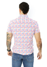 MMF-DKS-2322 Printed Shirt de Hombre