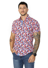MMF-DKS-2355 Printed Shirt de Hombre