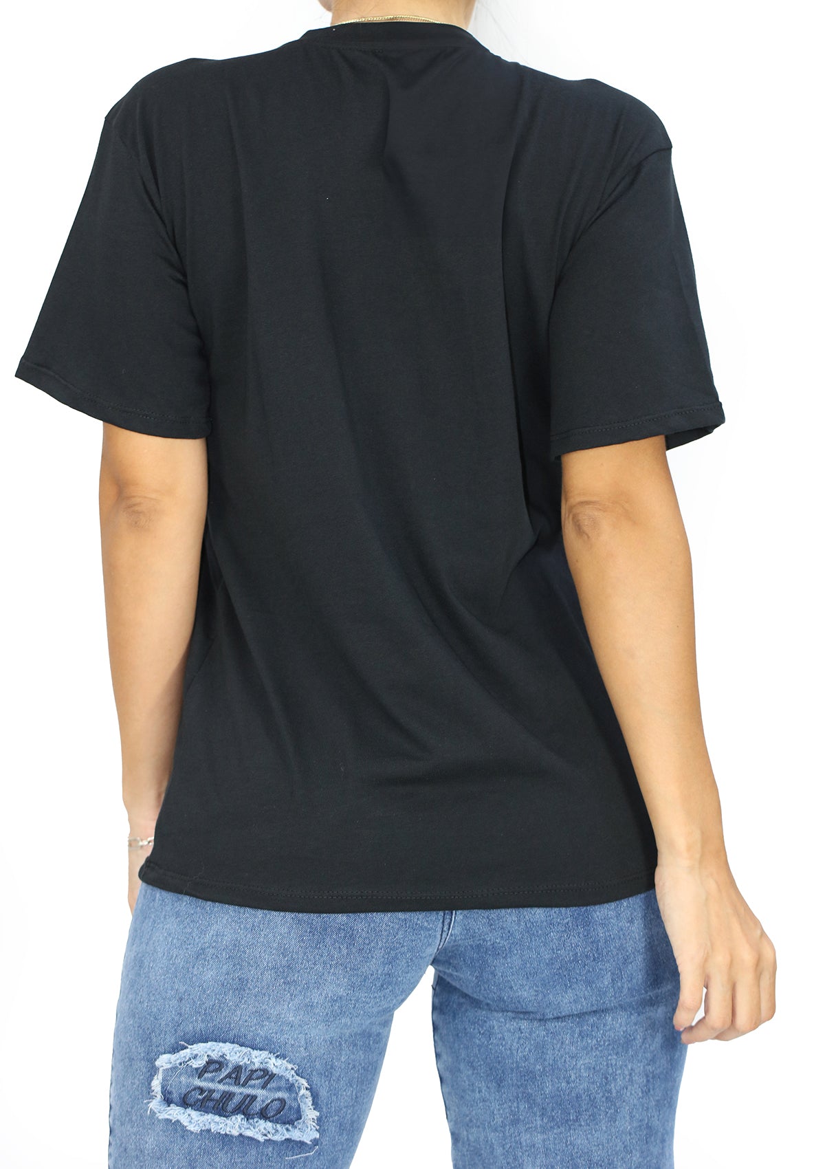 MRP-ACR Black O Maripily TShirt de Mujer