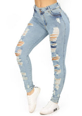 20945 Ripped Skinny Jean by Maripily Rivera
