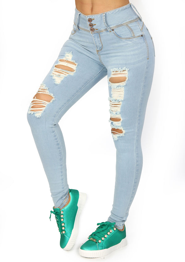 20954 Ripped Skinny Jean by Maripily Rivera