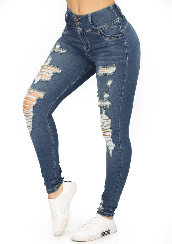 20956 Ripped Skinny Jean by Maripily Rivera