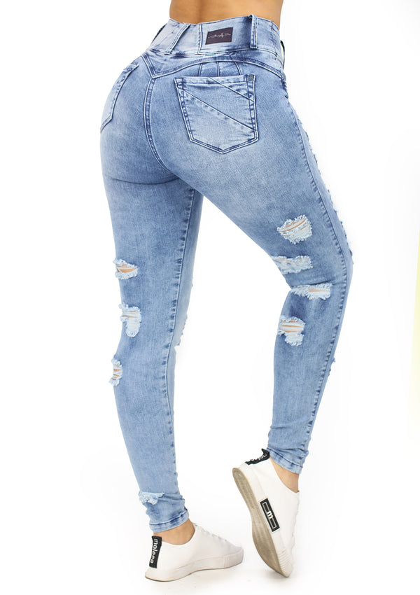 20958 Ripped Skinny Jean by Maripily Rivera