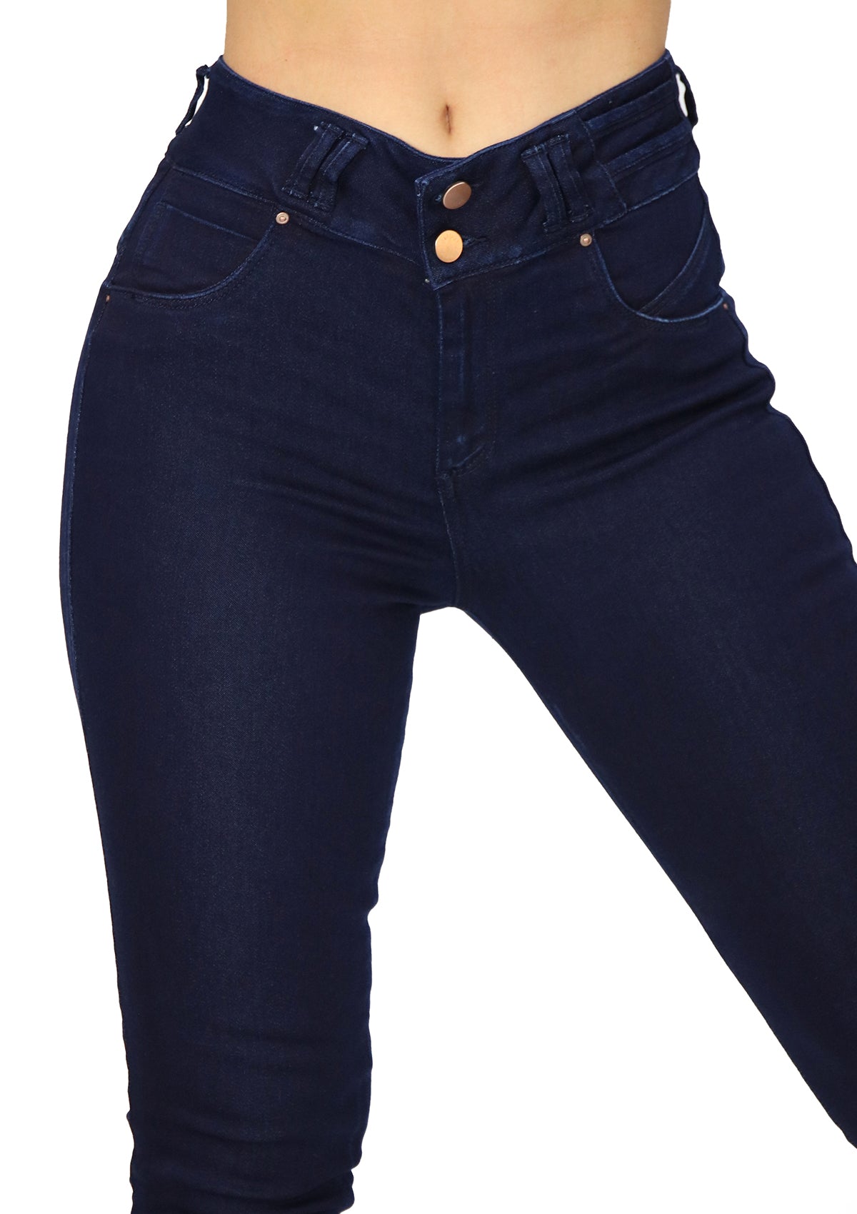 MRP-21011 Dark Denim Skinny Jean by Maripily Rivera