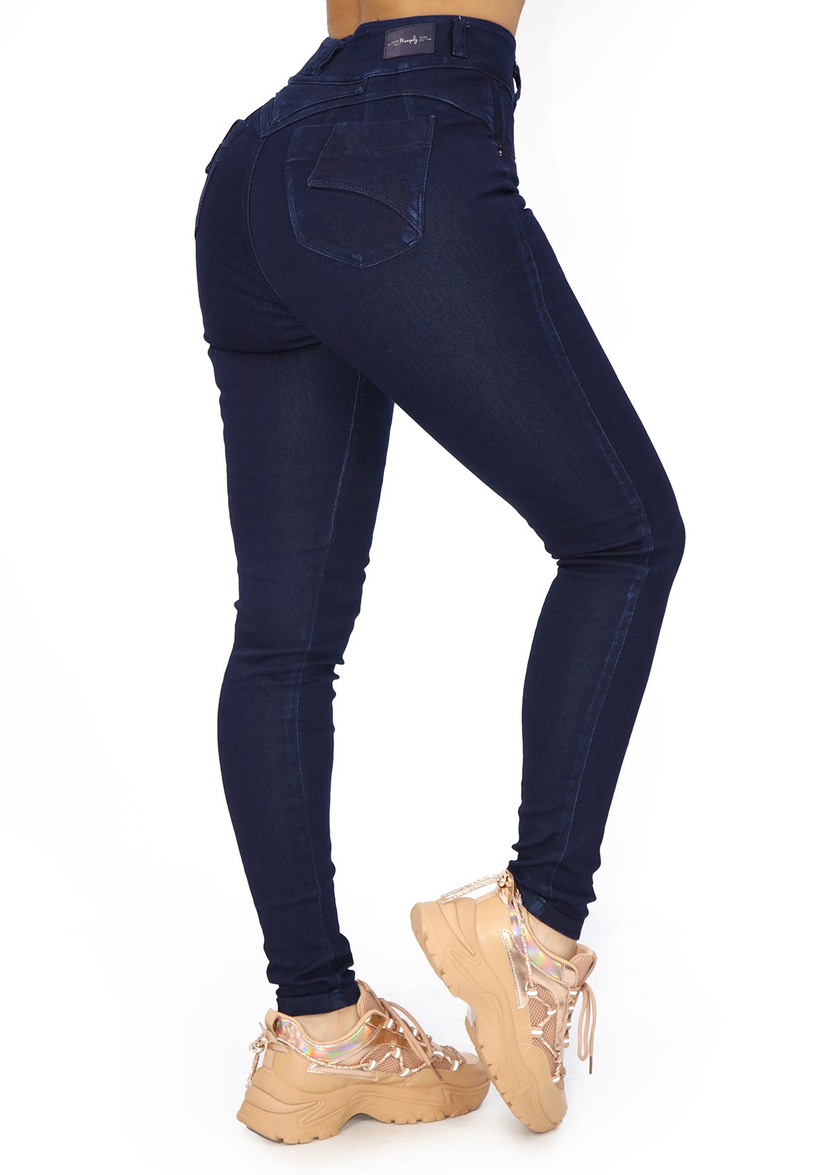 MRP-21011 Dark Denim Skinny Jean by Maripily Rivera