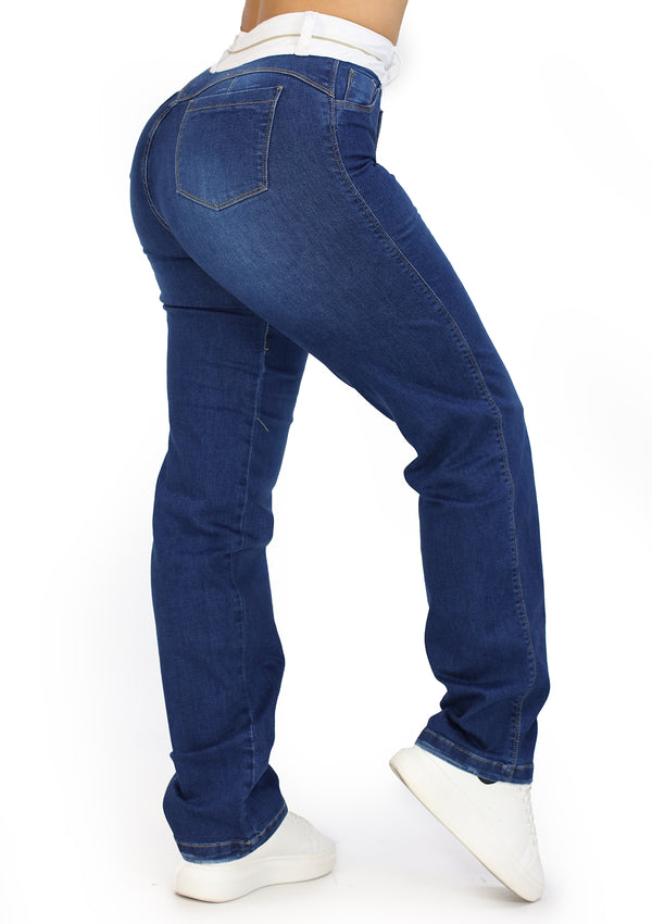 MRP21137 Boot Straight Jean by Maripily Rivera