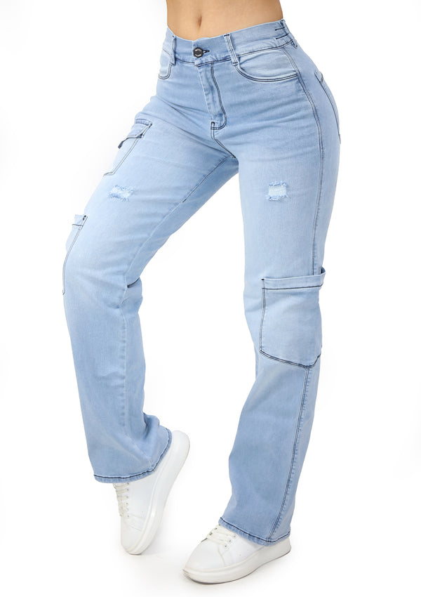 MRP21191 Boot Straight Jean by Maripily Rivera