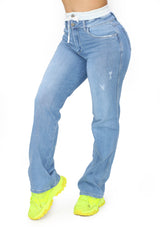 MRP21298 Straight Fit Jean by Maripily Rivera