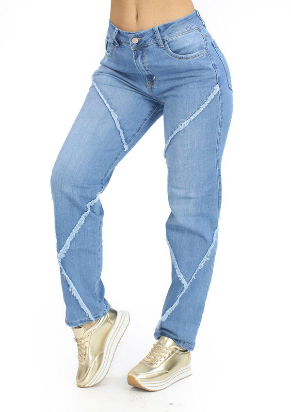 MRP21366 Straight Fit Jean by Maripily Rivera