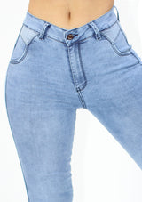 MRP21386 Light Denim Tobillero Jean by Maripily Rivera