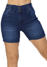 MRP21404 Dark Denim Short by Maripily Rivera