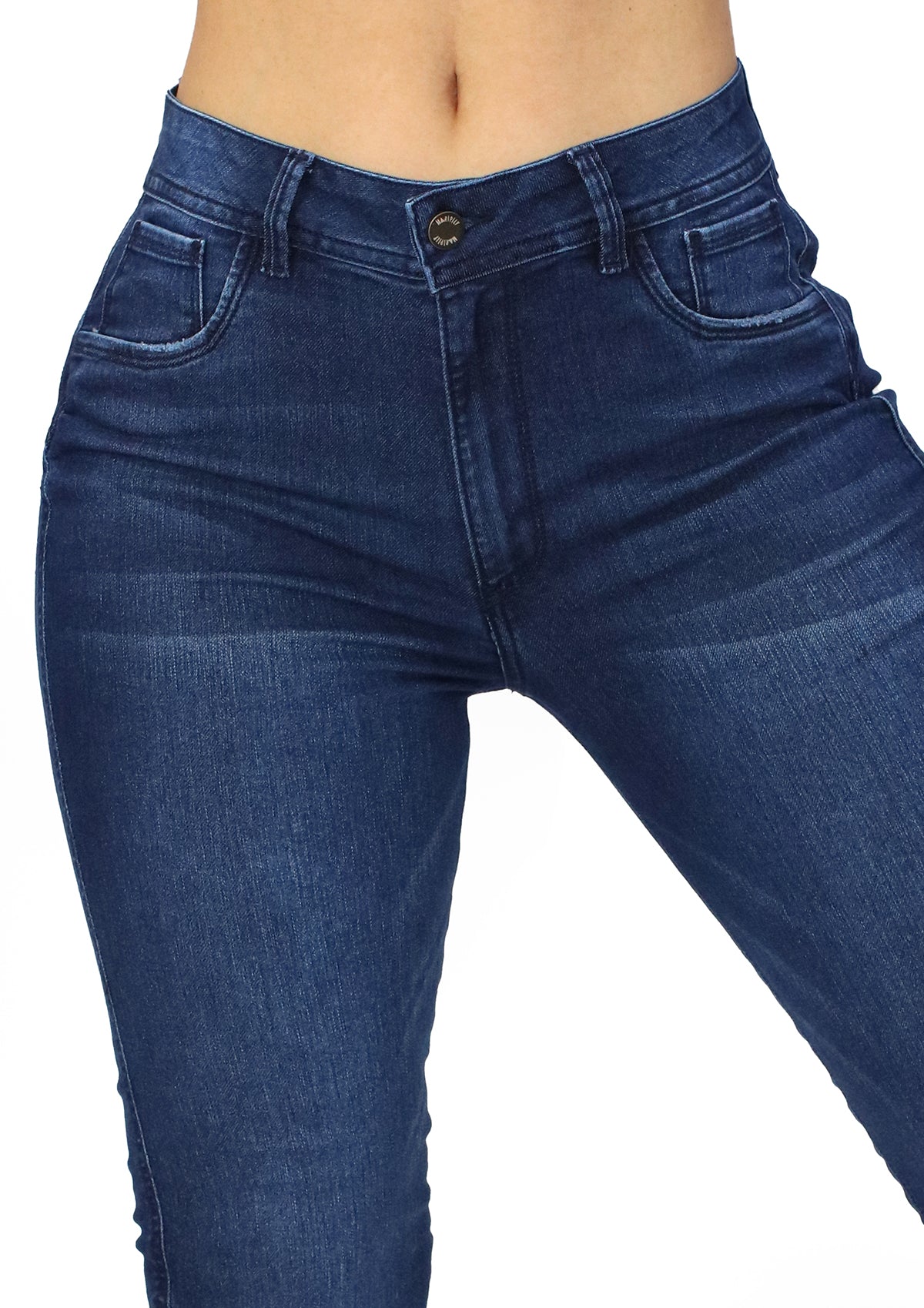 MRP-21405 Dark Denim Skinny Jean by Maripily Rivera