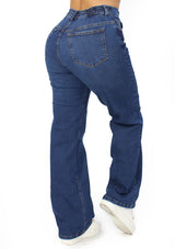 MRP21418 Dark Denim Straight Fit Jean by Maripily Rivera