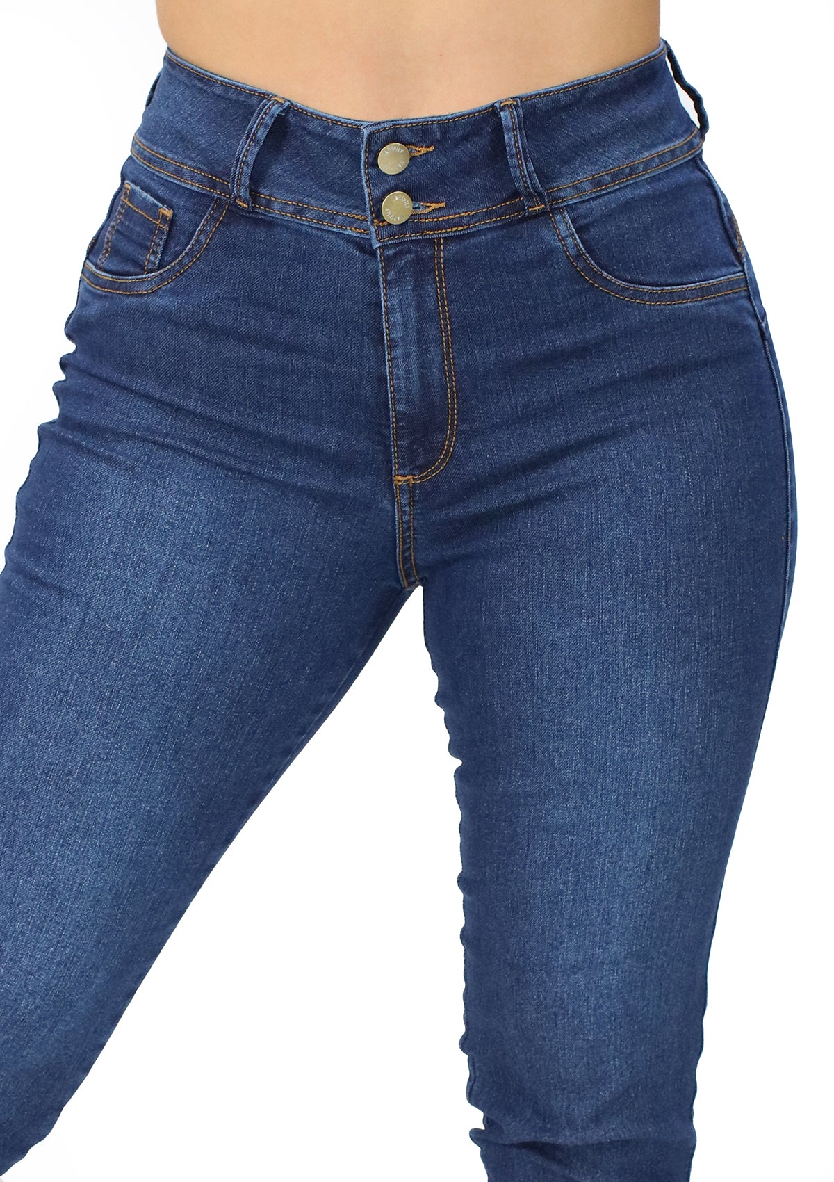 MRP-21422 Dark Denim Tobillero Jean by Maripily Rivera