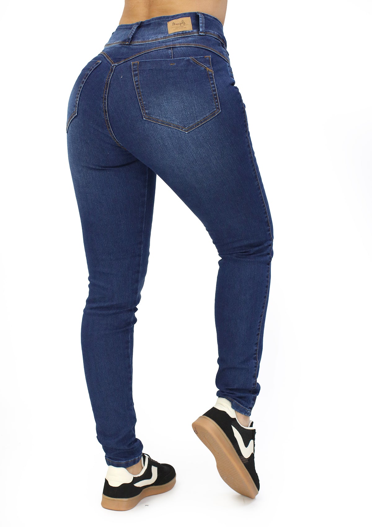 MRP-21477 Dark Denim Skinny Jean by Maripily Rivera