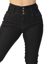 MRP21502 Black Denim Skinny Jean by Maripily Rivera