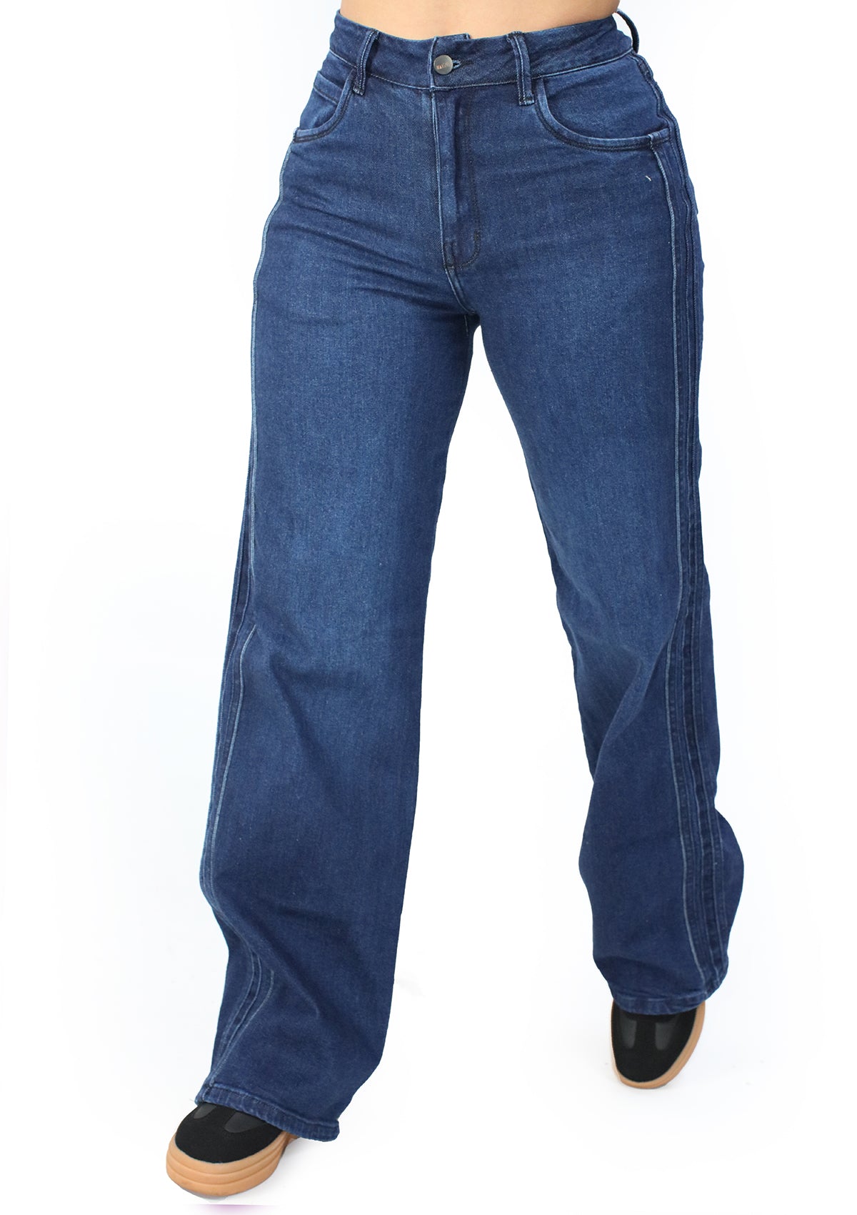 MRP-21532 Dark Denim Straight Fit Jean by Maripily Rivera