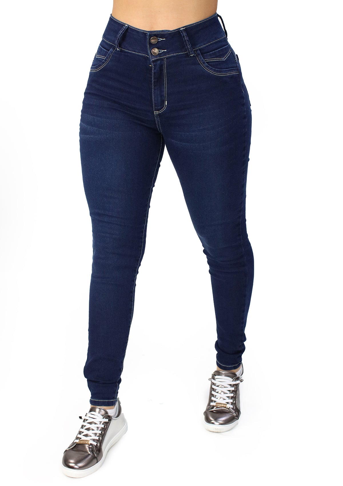 MRP-21547 Dark Denim Skinny Jean by Maripily Rivera