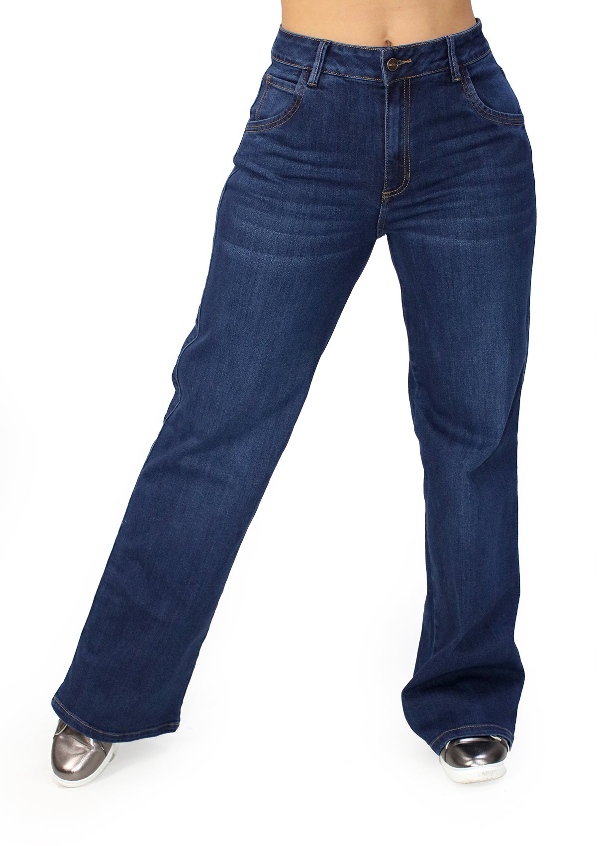 MRP-21563-D Dark Denim Straight Fit Jean by Maripily Rivera