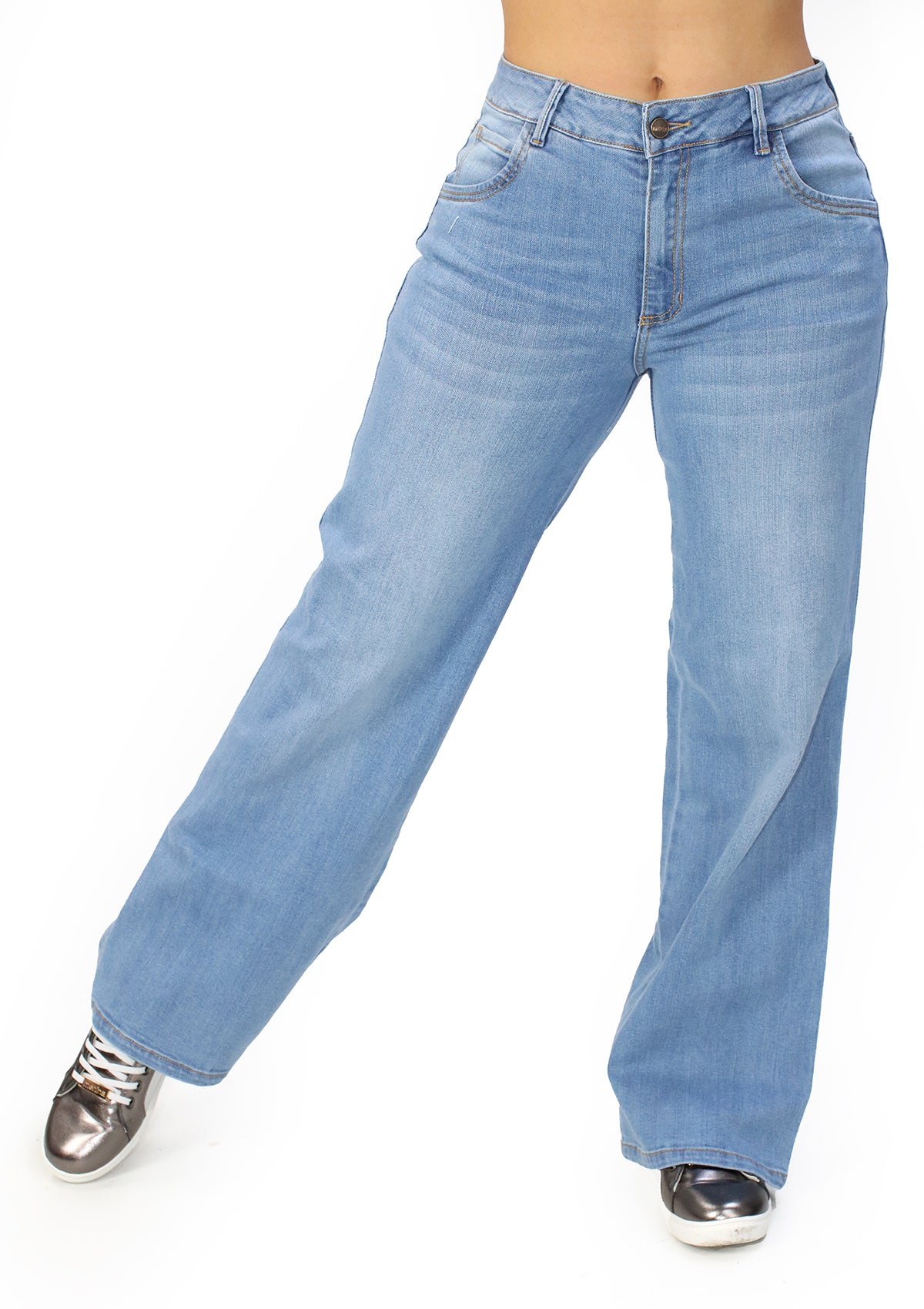 MRP-21563-L Light Denim Straight Fit Jean by Maripily Rivera