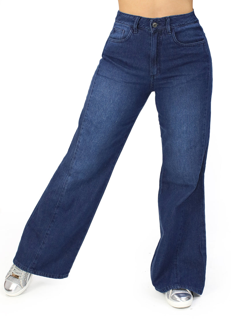 MRP21568 Dark Denim Flare Fit Jean by Maripily Rivera