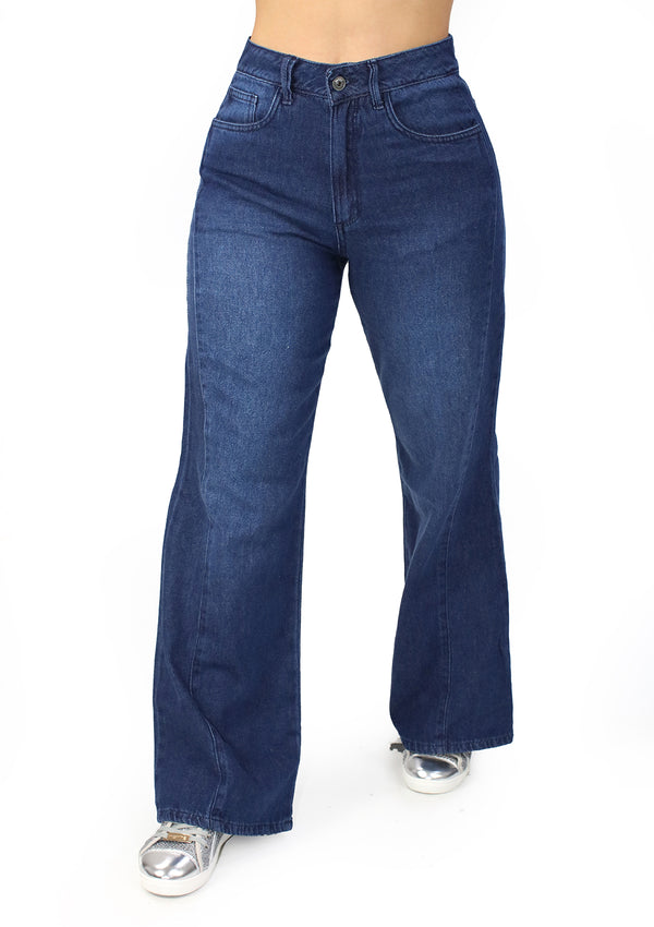 MRP21568 Dark Denim Flare Fit Jean by Maripily Rivera