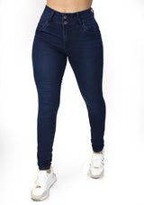 MRP21583 Dark Denim Skinny Jean by Maripily Rivera