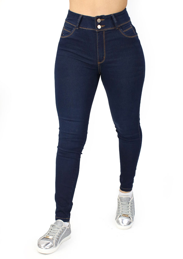 MRP21584 Dark Denim Skinny Jean by Maripily Rivera