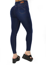 MRP21601 Dark Denim Tobillero Jean by Maripily Rivera