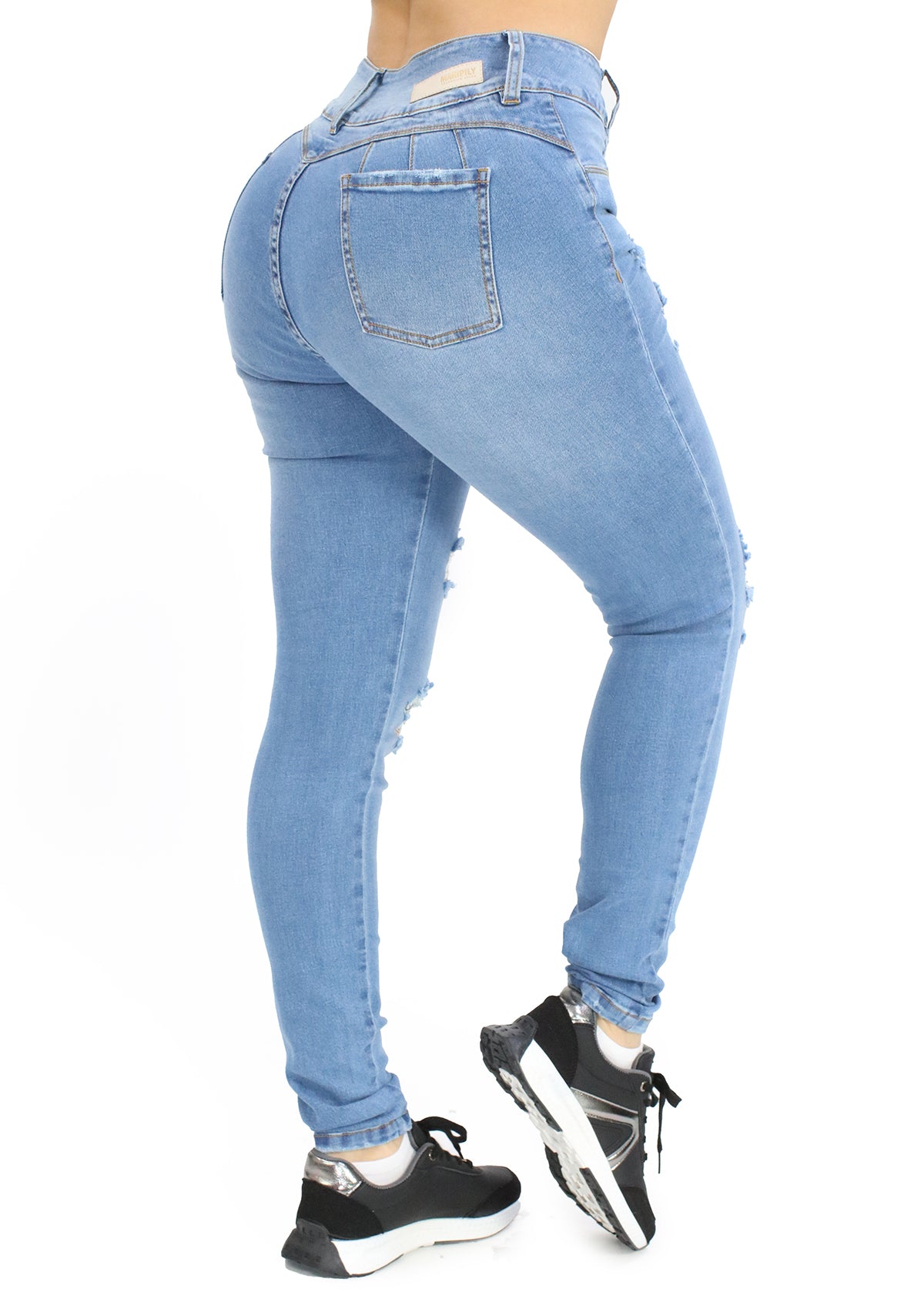 MRP-21606 Light Denim Skinny Jean by Maripily Rivera