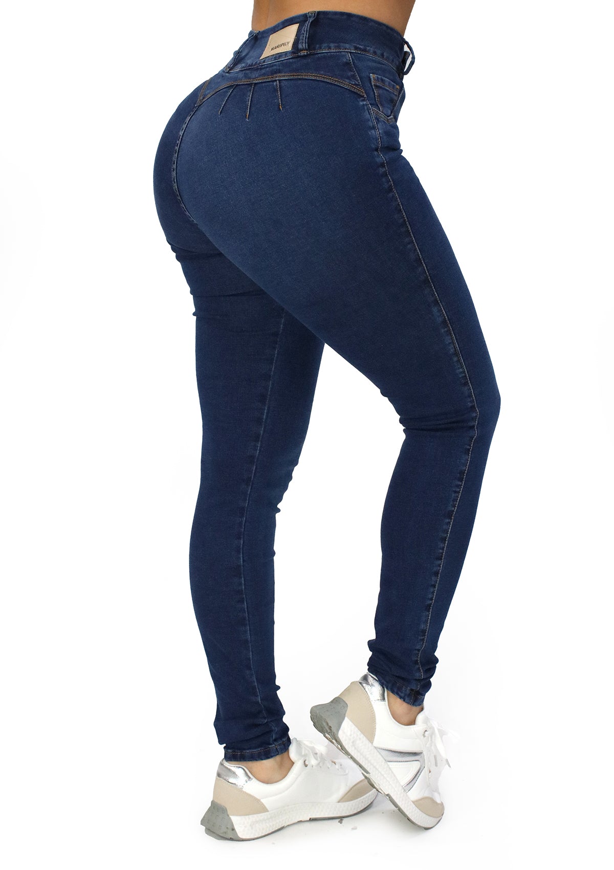 MRP-21607 Dark Denim Skinny Jean by Maripily Rivera